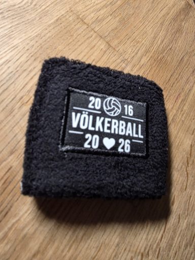 Schweißband Personalisiertes Schweißband Völkerball 2016–2026 von SaTie.signature